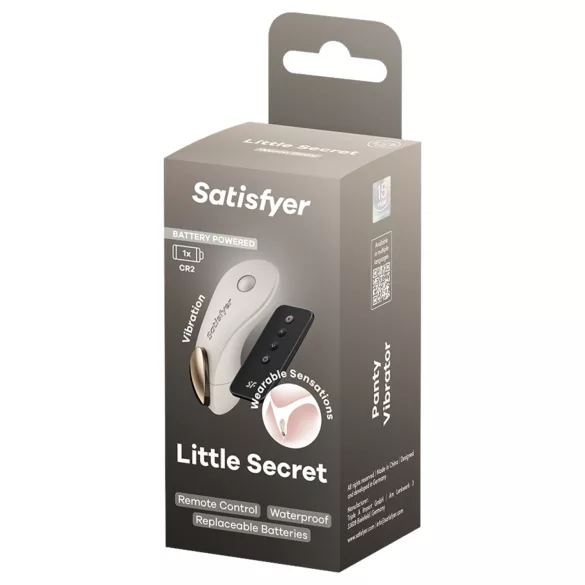 Satisfyer - slipvibrator - discreet - wit