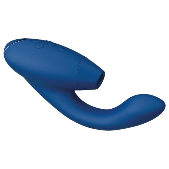 Womanizer Duo 2 - vibrator voor clitoris en G-spot - blauw