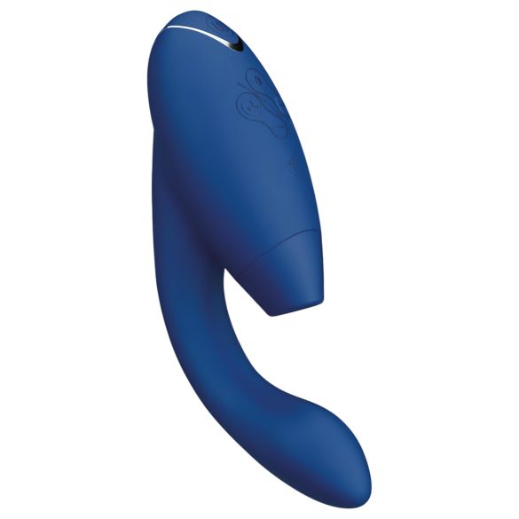 Womanizer Duo 2 - vibrator voor clitoris en G-spot - blauw
