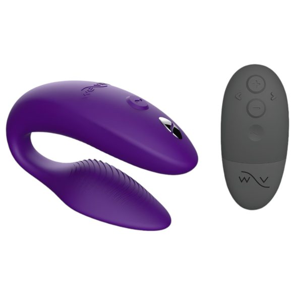We-Vibe Sync - koppel vibrator - op afstand bestuurbaar - oplaadbaar - paars