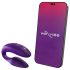 We-Vibe Sync - koppel vibrator - op afstand bestuurbaar - oplaadbaar - paars