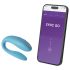 We-Vibe Sync Go - koppel vibrator - oplaadbaar - turquoise