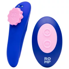   ROMP Party - draagbare vibrerende slip met afstandsbediening (paars)