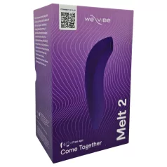   We-Vibe Melt 2 - App-gestuurde luchtdruk clitorisstimulator (paars)