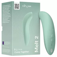   We-Vibe Melt 2 - App-gestuurde luchtdruk clitorisstimulator (turkoois)