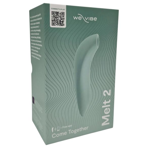 We-Vibe Melt 2 - slimme clitoris stimulator (turkoois)