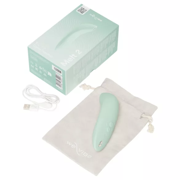 We-Vibe Melt 2 - App-gestuurde luchtdruk clitorisstimulator (turkoois)