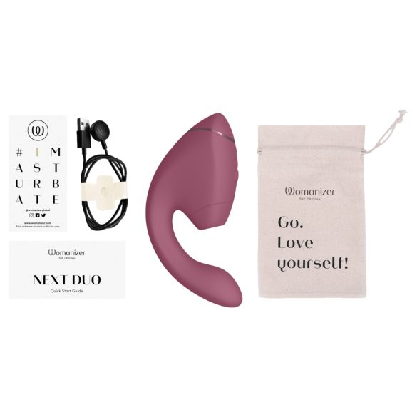 Womanizer Next Duo - G-spot vibrator en clitorisstimulator - roze