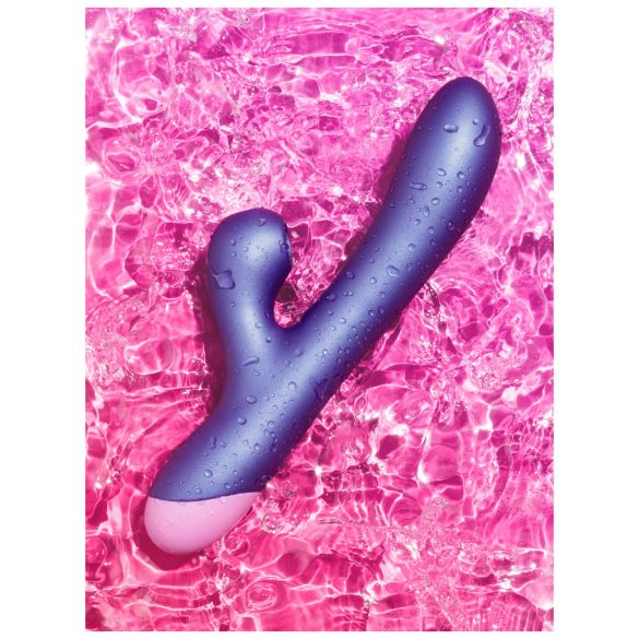 ROMP Pulse - G-spot vibrator met luchtdruk clitorisstimulator (paars)