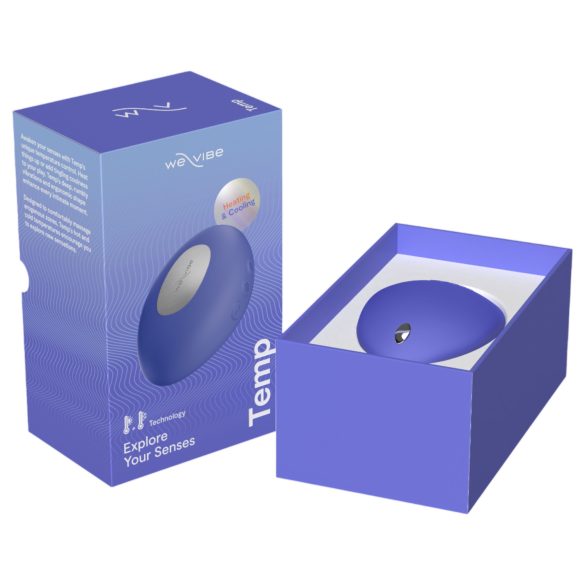 We-Vibe Temp - koele-warm clitorisstimulator vibrator (blauw)