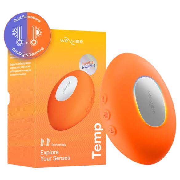 We-Vibe Temp - koel/warm clitoris vibrator (oranje)