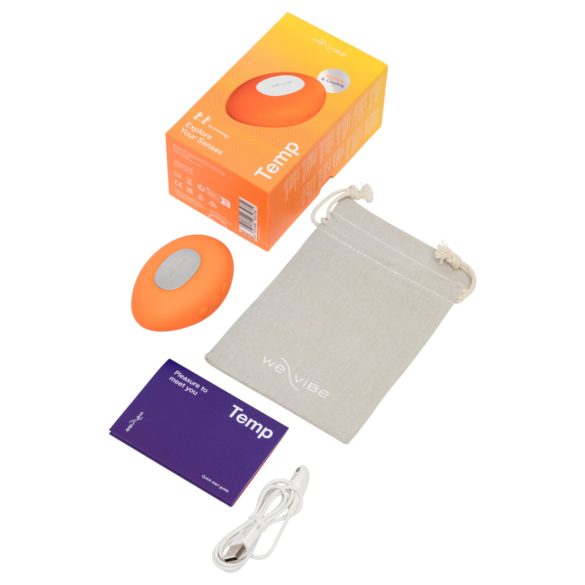 We-Vibe Temp - koel/warm clitoris vibrator (oranje)