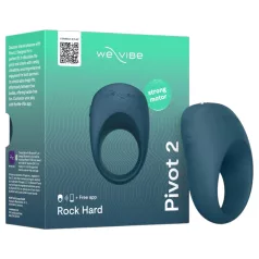   We-Vibe Pivot 2 - App-gestuurde vibrerende penisring voor mannen (blauw)