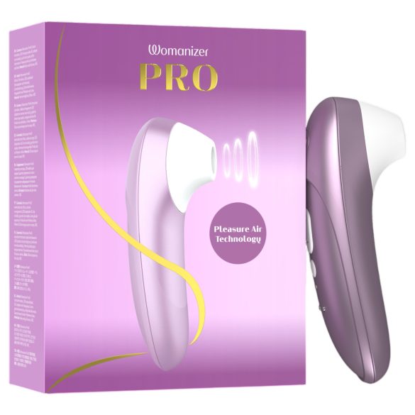 Womanizer Pro - luchtdruk clitorisstimulator (paars)