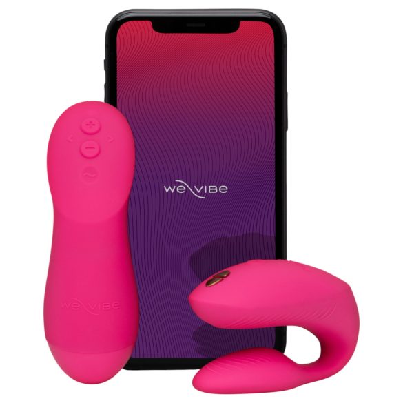We-Vibe Chorus Pro - koppel vibrator - afstandsbediening - roze