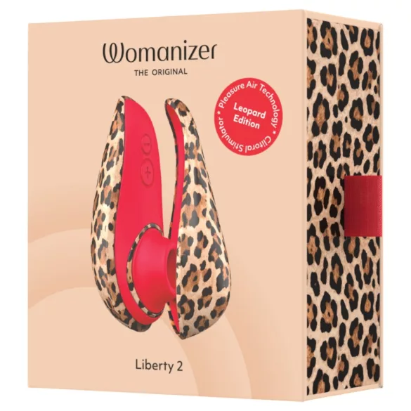 Womanizer Liberty 2 - luchtdruk clitorisstimulator (luipaard)