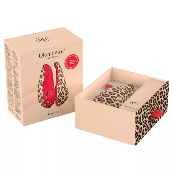 Womanizer Liberty 2 - luchtdruk clitorisstimulator (luipaard)