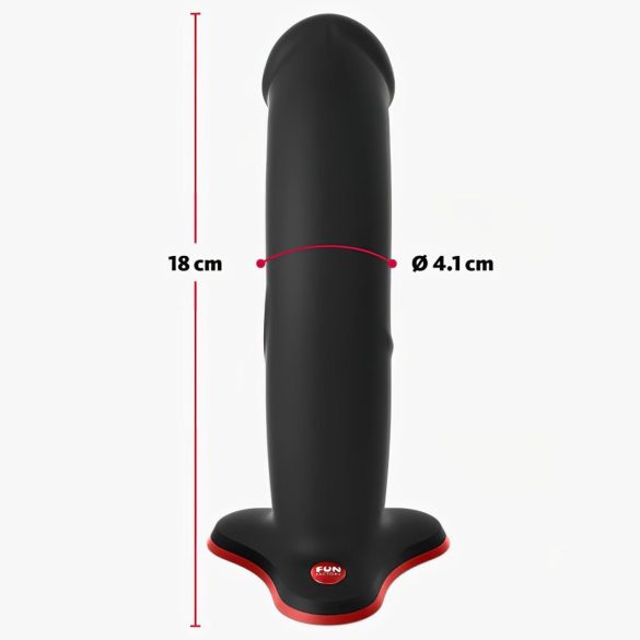 Fun Factory The Boss Stub - dildo met zuignap (zwart)