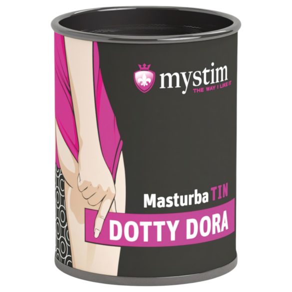 Mystim - masturbator met nopjes - wit