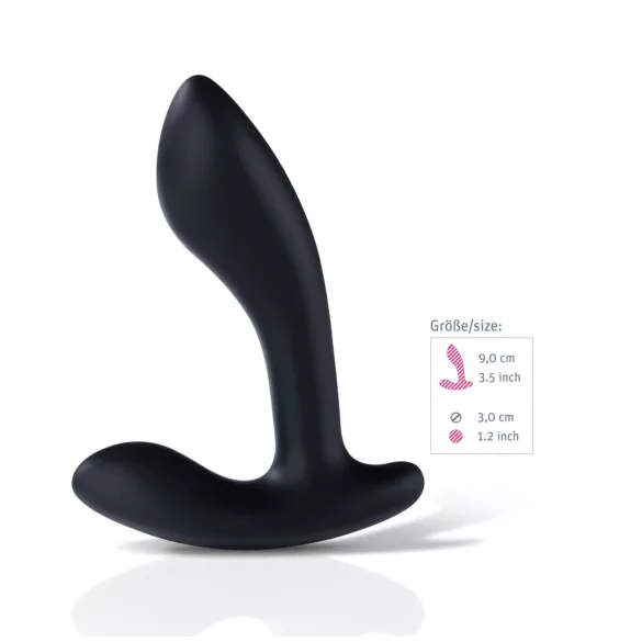 Mystim Flexing Flavio - elektro prostaat vibrator - zwart