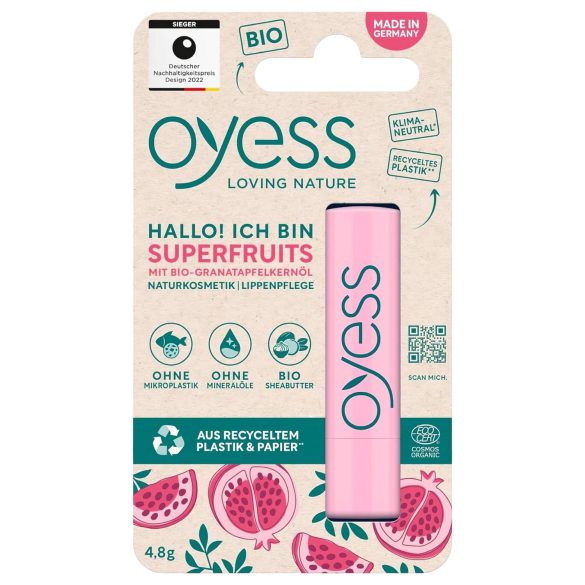 Oyess BIO - Fruitige lipverzorging
