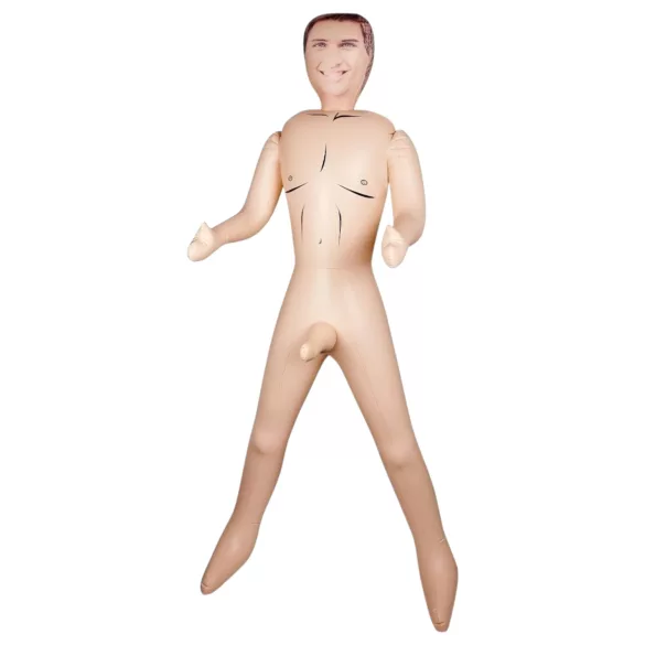 Eddy - opblaasbare mannenpop - sekspop - huidkleur