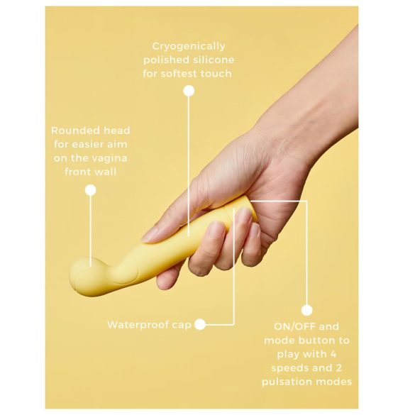 Smile Makers - De Tenniscoach Vibrator (geel)