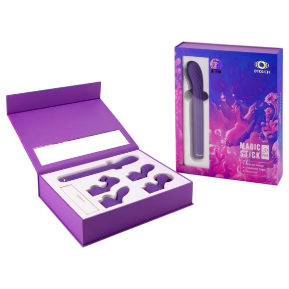 Magic Stick S1 - vibrator - multifunctioneel - siliconen - paars