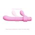 Magic Stick - vibrator met verwisselbare koppen (roze)