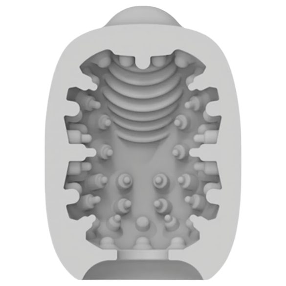 VIBEGGS - Vibrerend masturbatie-ei - Met nopjes - Wit