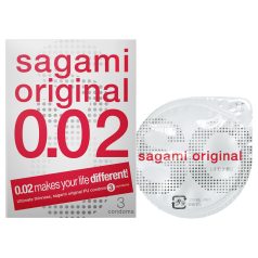 Sagami Original 0.02 - condooms - 55mm (3st)