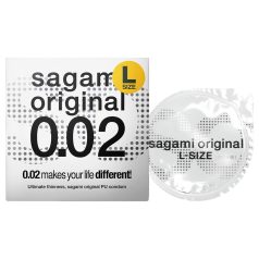 Sagami Original 0.02 L - condoom - 58mm - 1 stuk