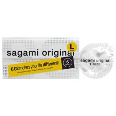 Sagami Original 0.02 L - condoom - 58mm (6 stuks)