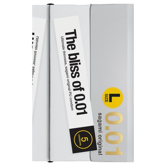 Sagami Original 0.01 L - condoom - ultradun - 58mm - 5 stuks