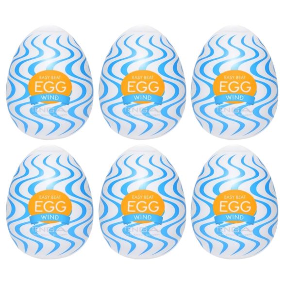 TENGA Egg Wind - Masturbatie-ei (set van 6)