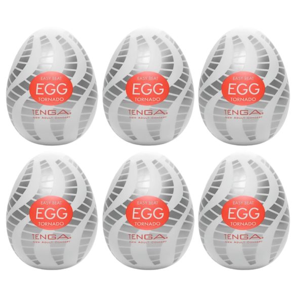 TENGA Egg Tornado - ei masturbator (6-pack)