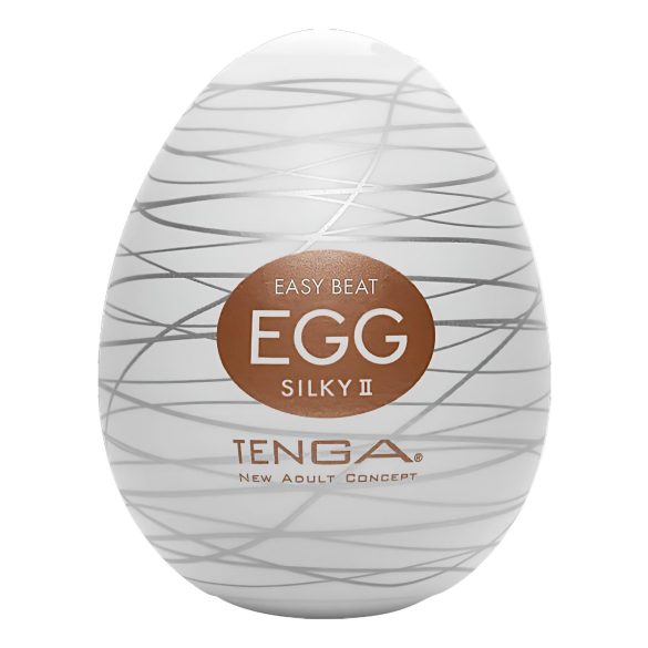 TENGA Egg Silky II - zijdeachtige eimasturbator (1 st)