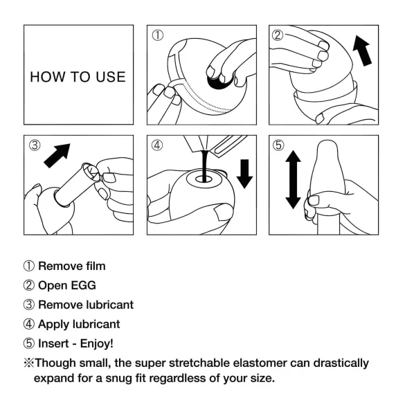 TENGA Egg Silky II - zijdeachtige eimasturbator (1 st)