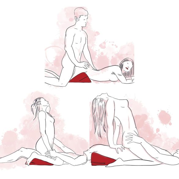 Liberator Wedge - sekspoeskussen wigvorm - zwart