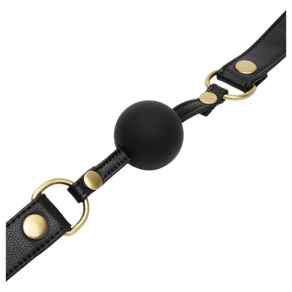 Fifty Shades of Grey - bitgag - verstelbaar leer - zwart