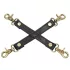 Fifty Shades of Grey - bondage kruisband - verstelbaar - zwart