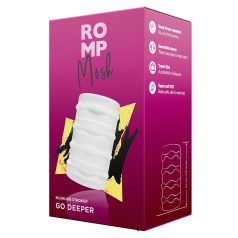 ROMP Mosh - masturbator - flexibel reisformaat - transparant