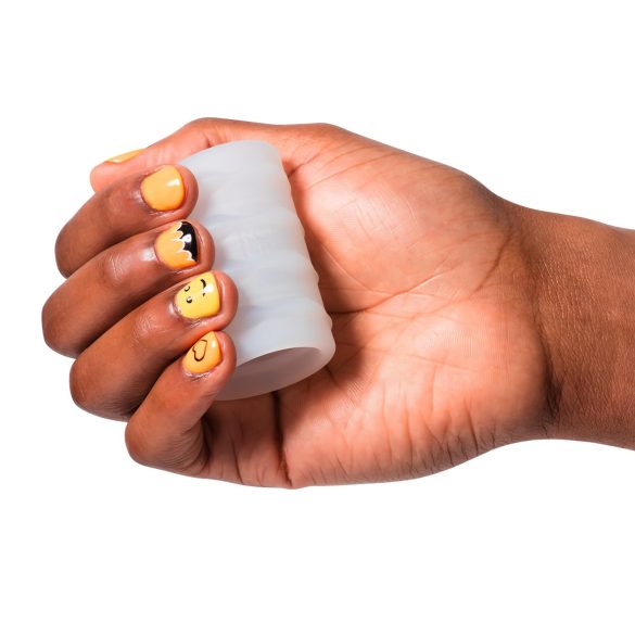 ROMP Mosh - masturbator - flexibel reisformaat - transparant