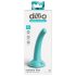 Dillio Vrolijke Vijf - siliconen dildo (15cm) - turkoois