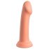 Dillio Big Hero - Oranje siliconen dildo met zuignap (17 cm)
