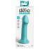 Dillio Grote Held - zuignap dildo (17 cm) - turkoois