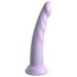 Dillio Slim Seven - Paarse stimulator dildo met zuignap (20cm)