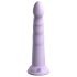 Dillio Slim Seven - Paarse stimulator dildo met zuignap (20cm)