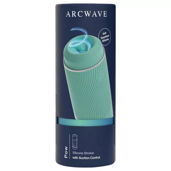 Arcwave Pow - handmatige zuigmasturbator (groen)