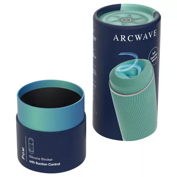Arcwave Pow - handmatige zuigmasturbator (groen)